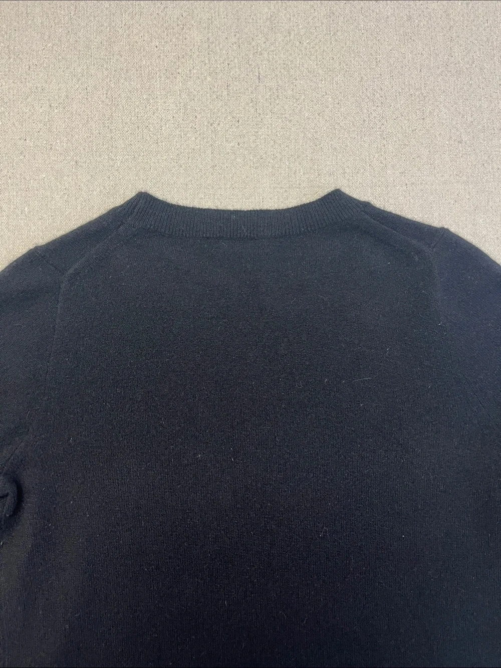 J.Crew 100% Cashmere Black Crewneck Sweater Women’s Small Soft